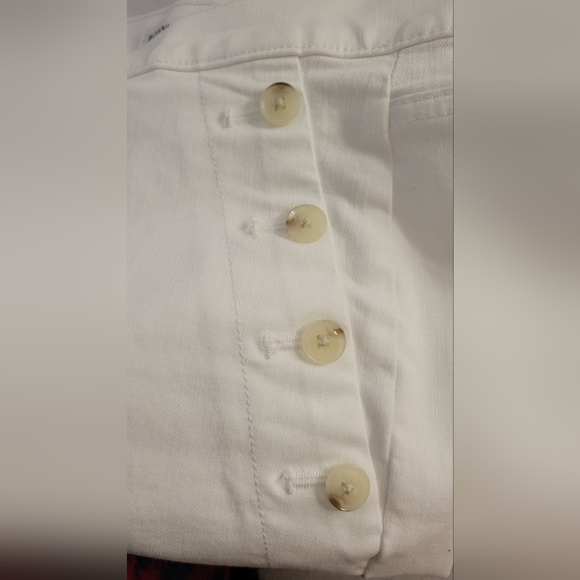 Banana Republic White Flare Sailor Premium Denim - Picture 7 of 12